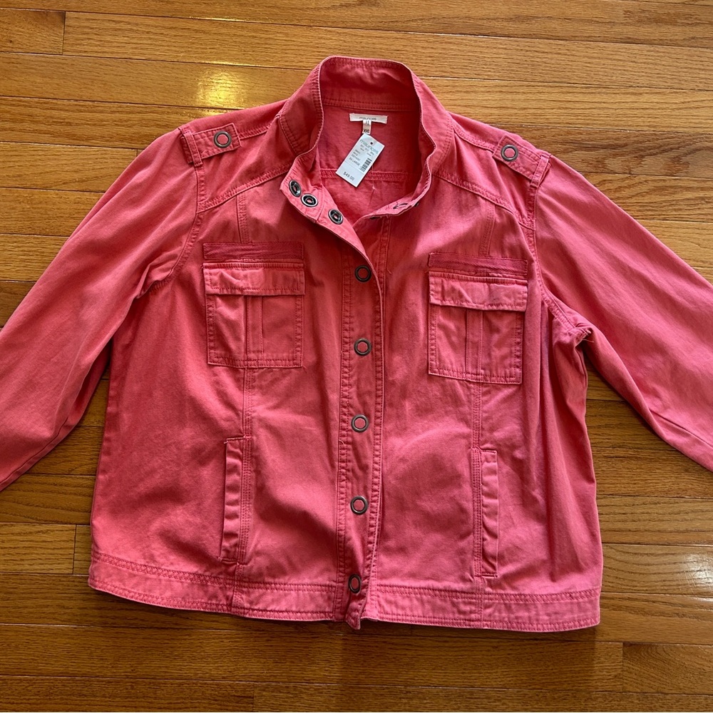 Maurices Red Utility Jacket - Picture 6 of 15